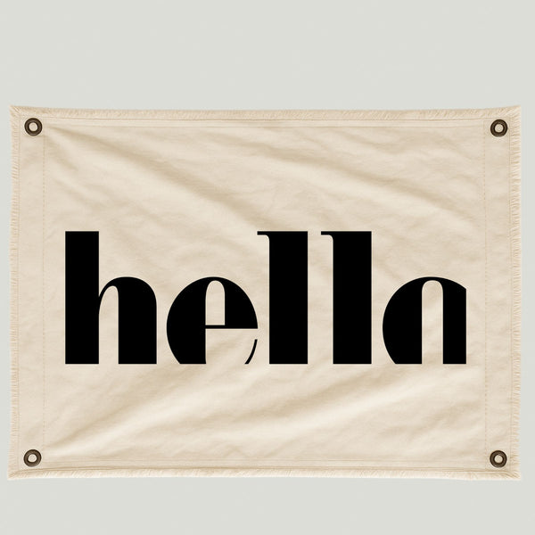 Lienzo Hello