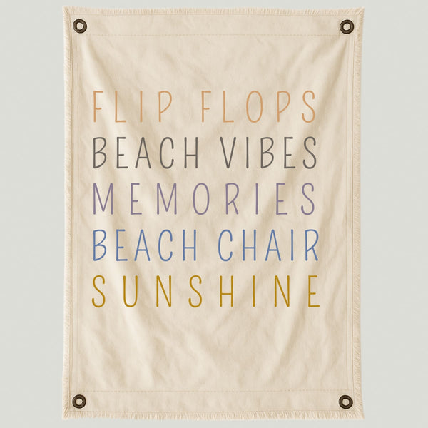Lienzo Beach Memories