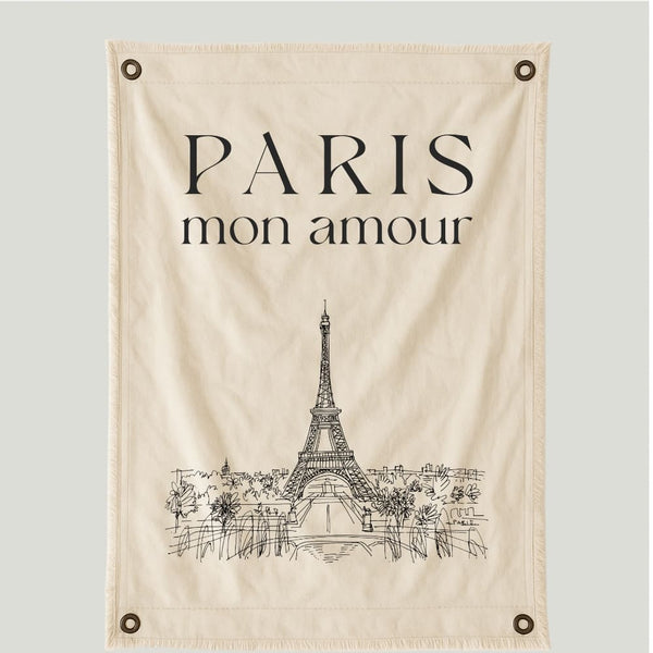 Lienzo Paris mon amour