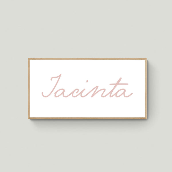 Canvas Nombre Personalizado